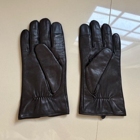NWOT‼️ MICHAEL KORS Men’s Leather Gloves Size M - Picture 5 of 9